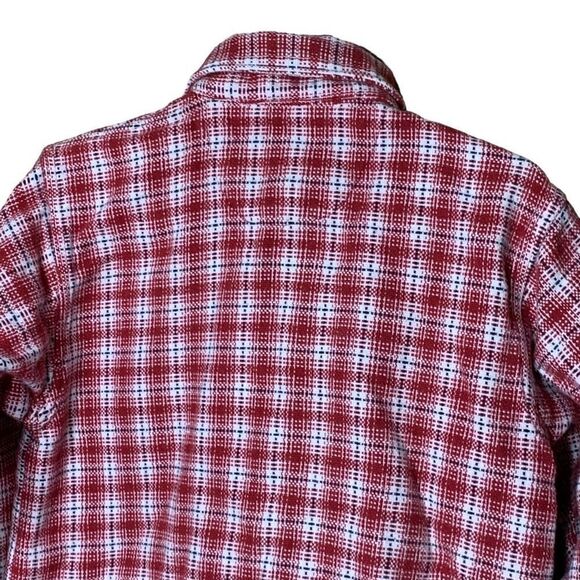 Little Levi’s Toddler Boy Red Plaid Button Down Size 4T - Picture 8 of 9